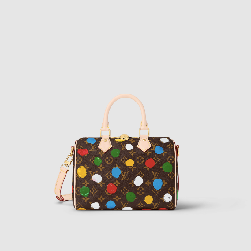 Louis Vuitton Yayoi Kusama Speedy Bandouliere 25 M46433