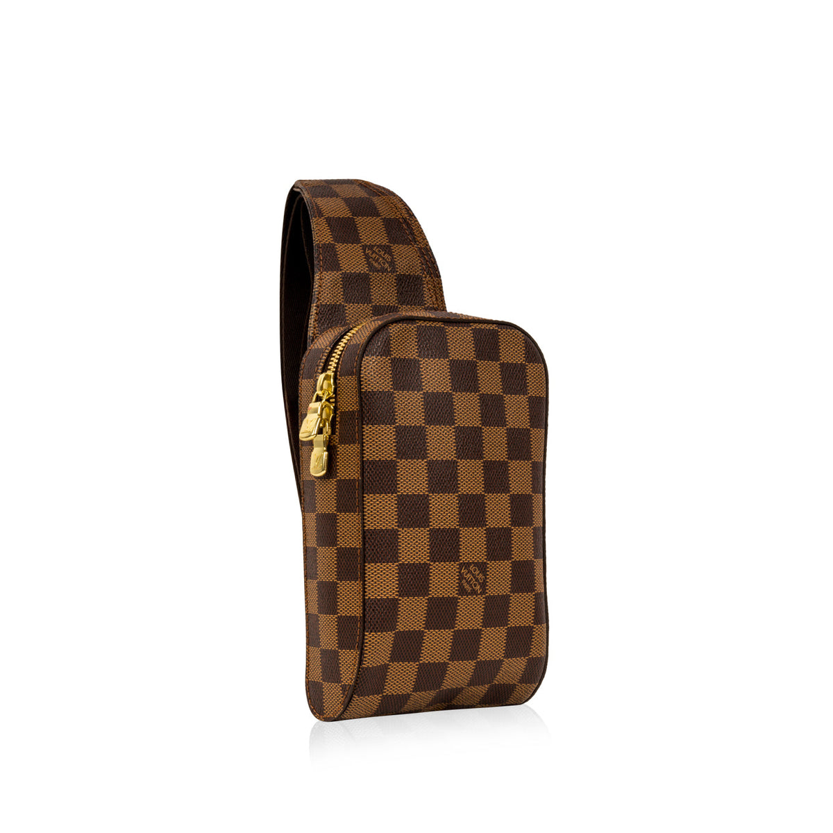 Géronimos - Damier Ebene - Brown Bum Bag
