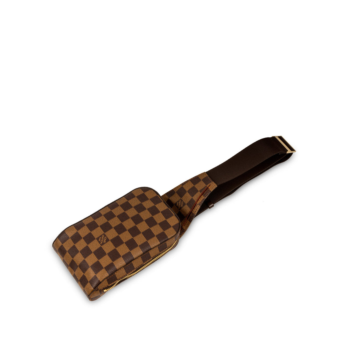 Géronimos - Damier Ebene - Brown Bum Bag