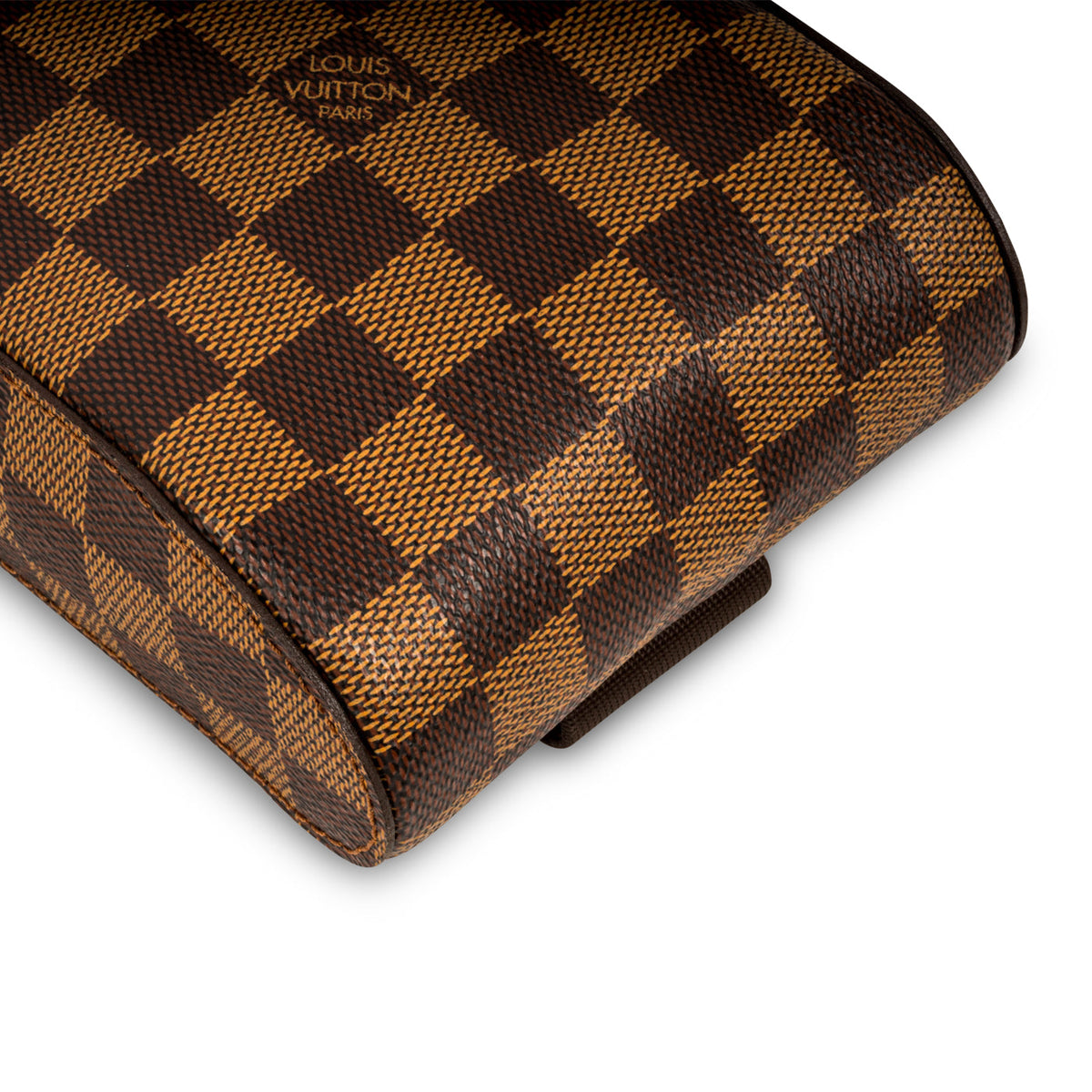 Géronimos - Damier Ebene - Brown Bum Bag