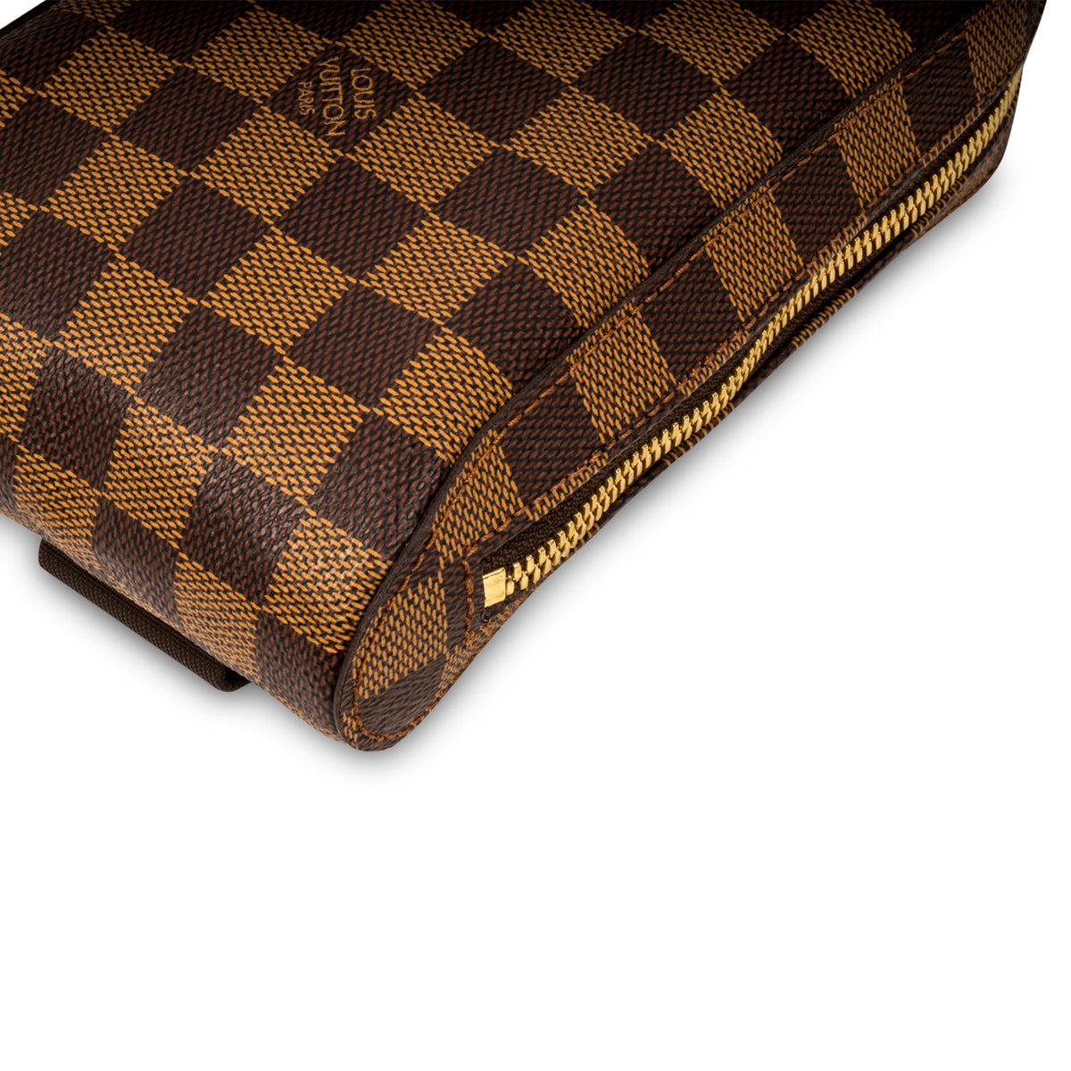 Géronimos - Damier Ebene - Brown Bum Bag