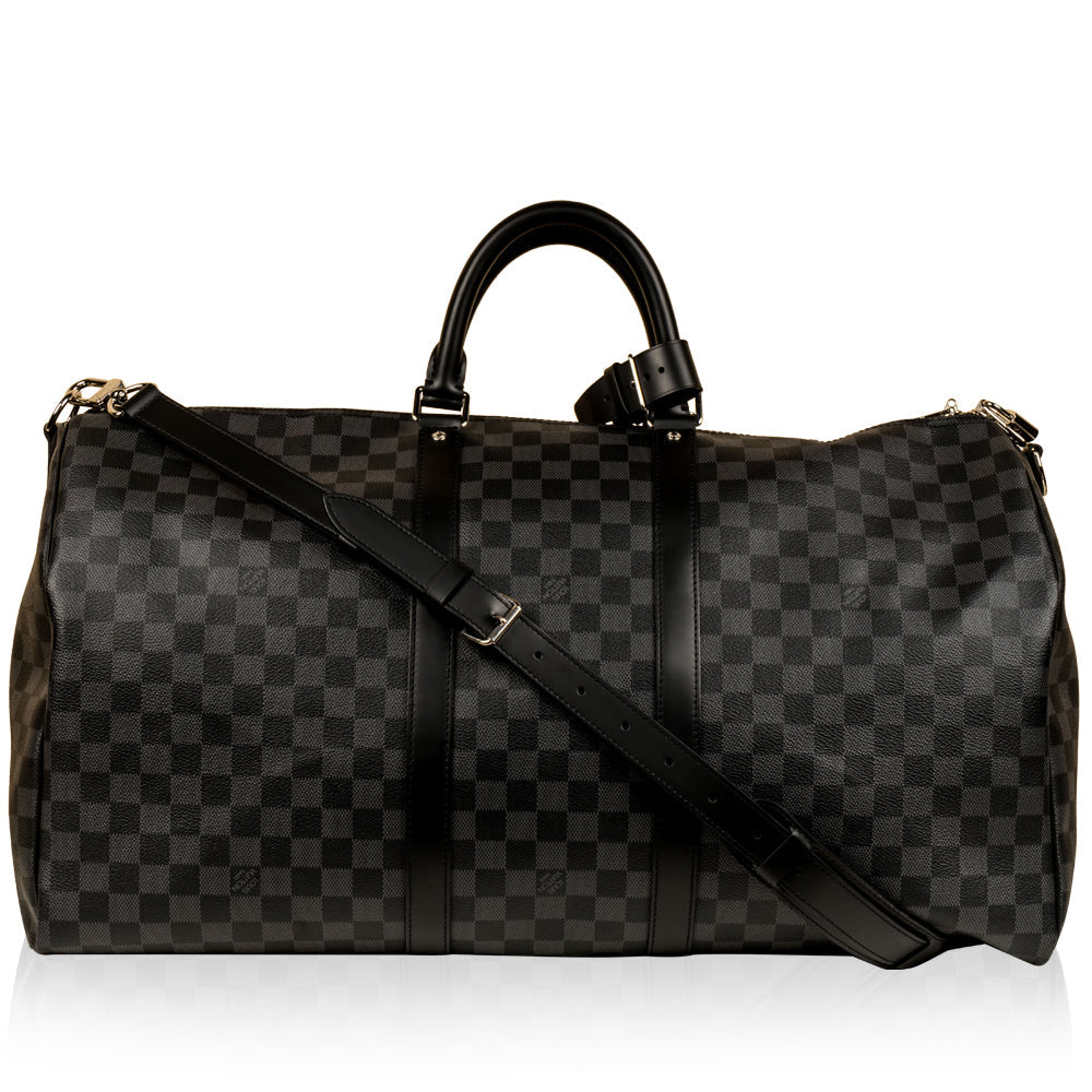 Keepall Bandoulière 55 - Damier Graphite
