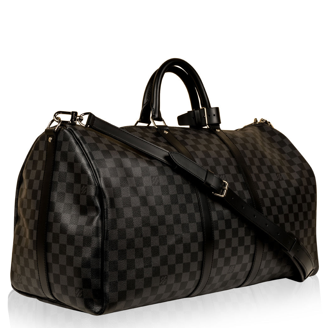 Keepall Bandoulière 55 - Damier Graphite