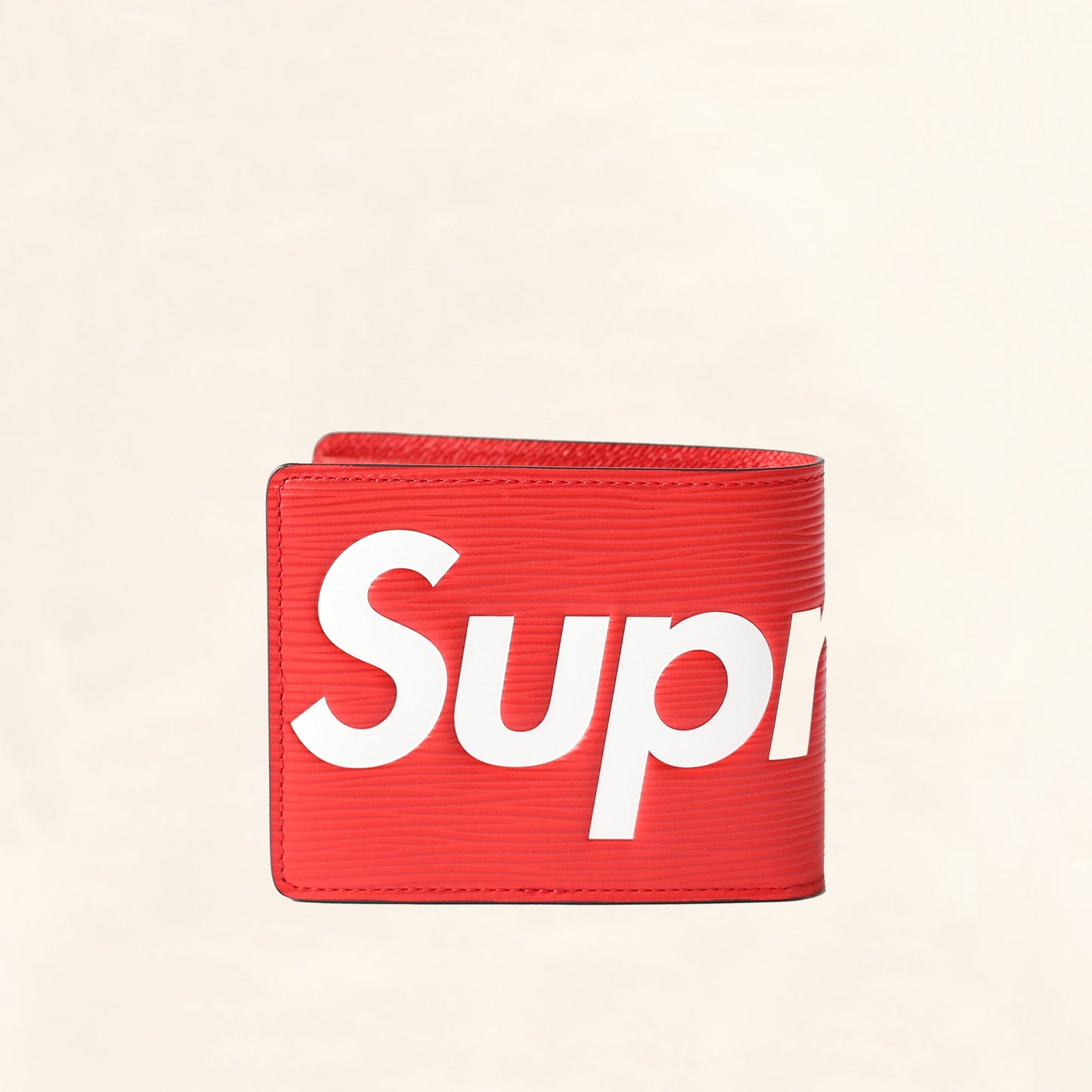 Louis Vuitton | Supreme Slender Bifold Wallet | Red