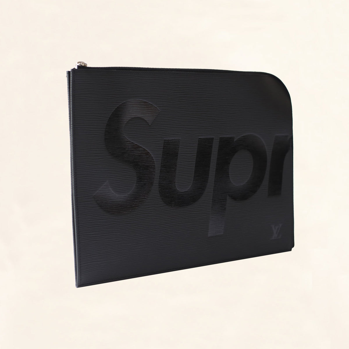 Louis Vuitton | Supreme Black Epi Pochette Jour | GM