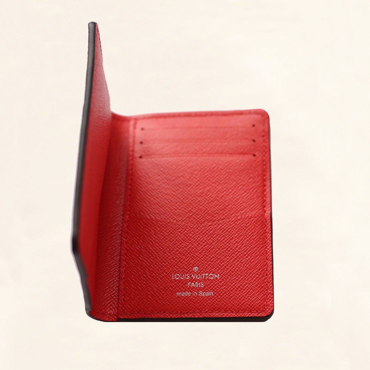Louis Vuitton | Supreme Epi Pocket Organizer Wallet | Red