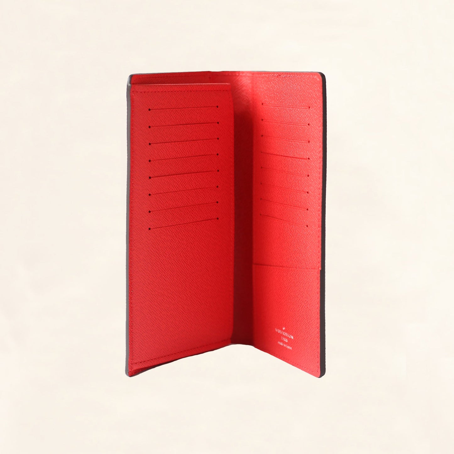 Louis Vuitton | Supreme Brazza Long Wallet Epi | Red