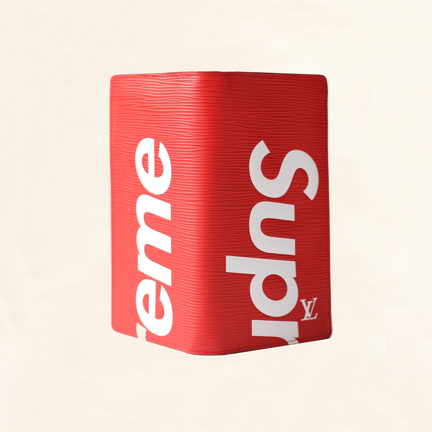 Louis Vuitton | Supreme Brazza Long Wallet Epi | Red