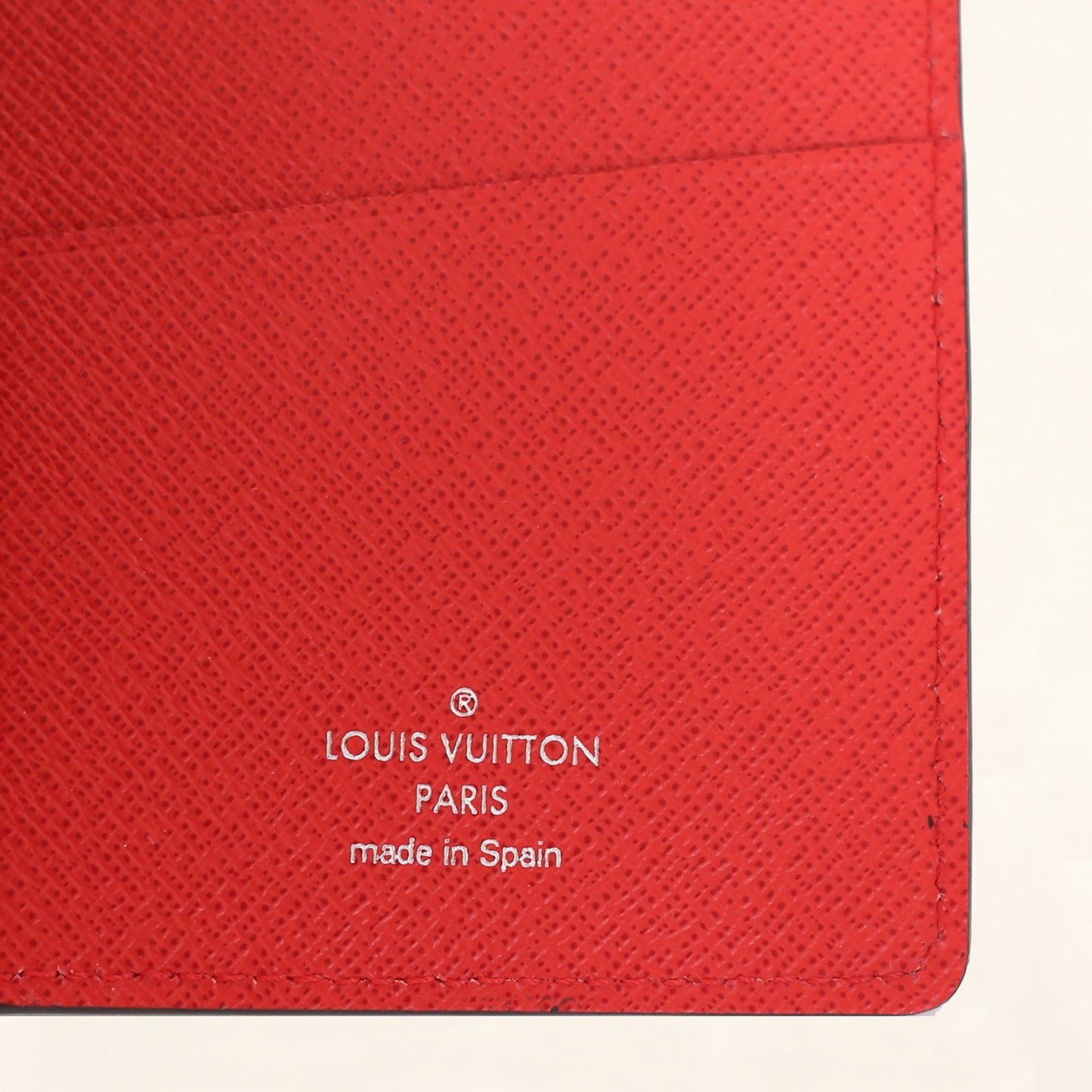 Louis Vuitton | Supreme Brazza Long Wallet Epi | Red
