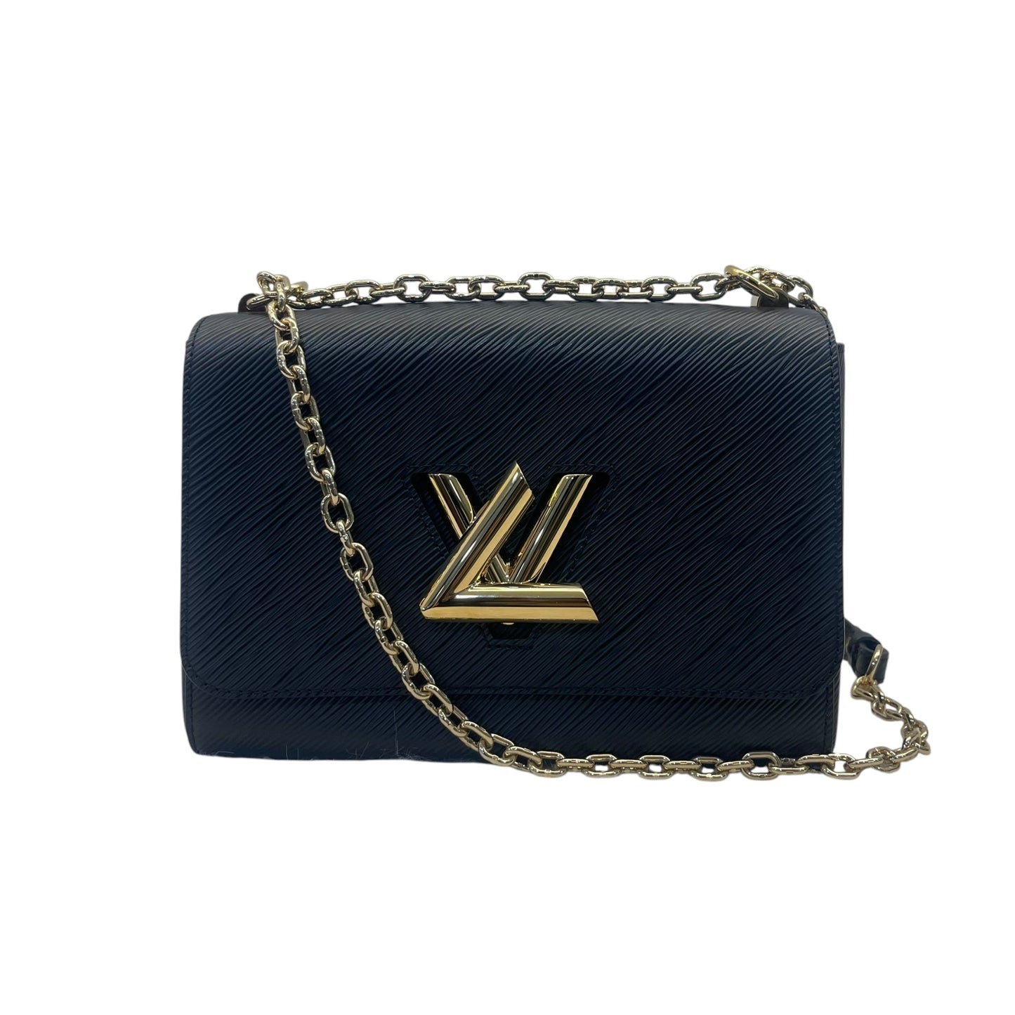 Louis Vuitton Black Epi Electric Leather Twist PM Bag