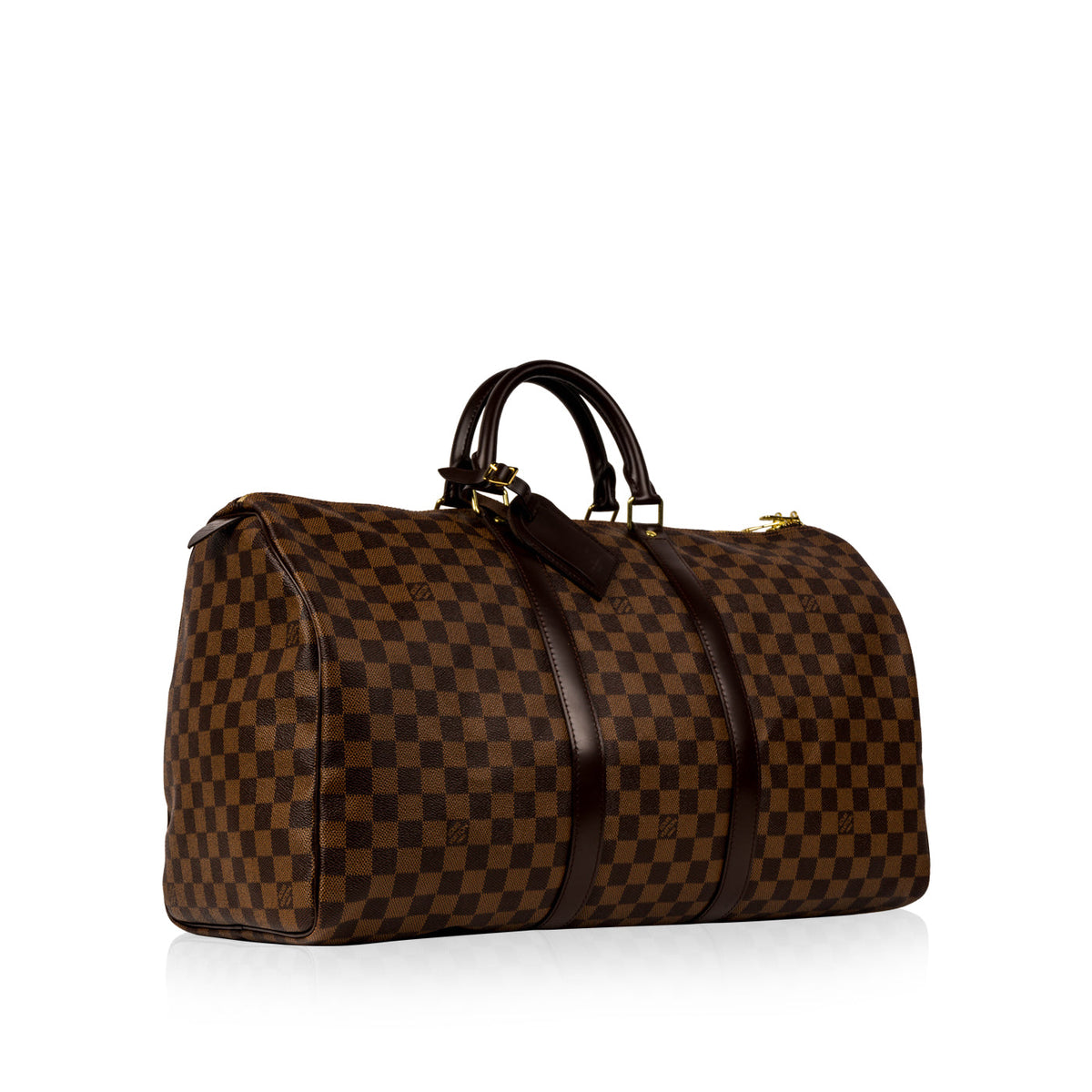 Keepall 50 - Damier Ebene Canvas