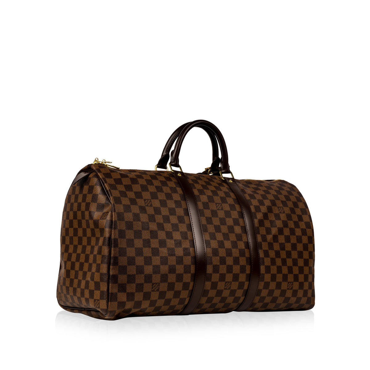 Keepall 50 - Damier Ebene Canvas