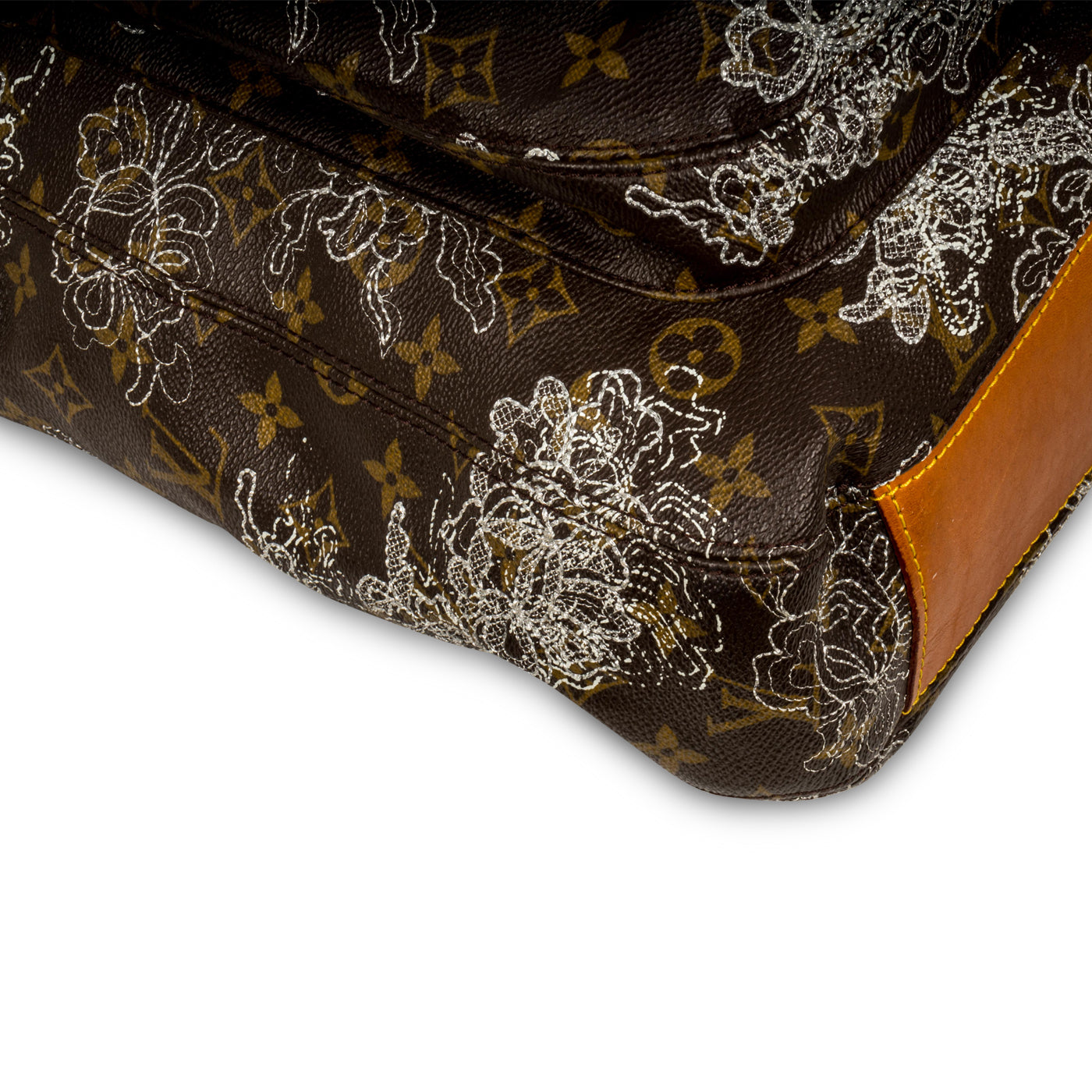 Large Shoulder Bag - Monogram Dentelle