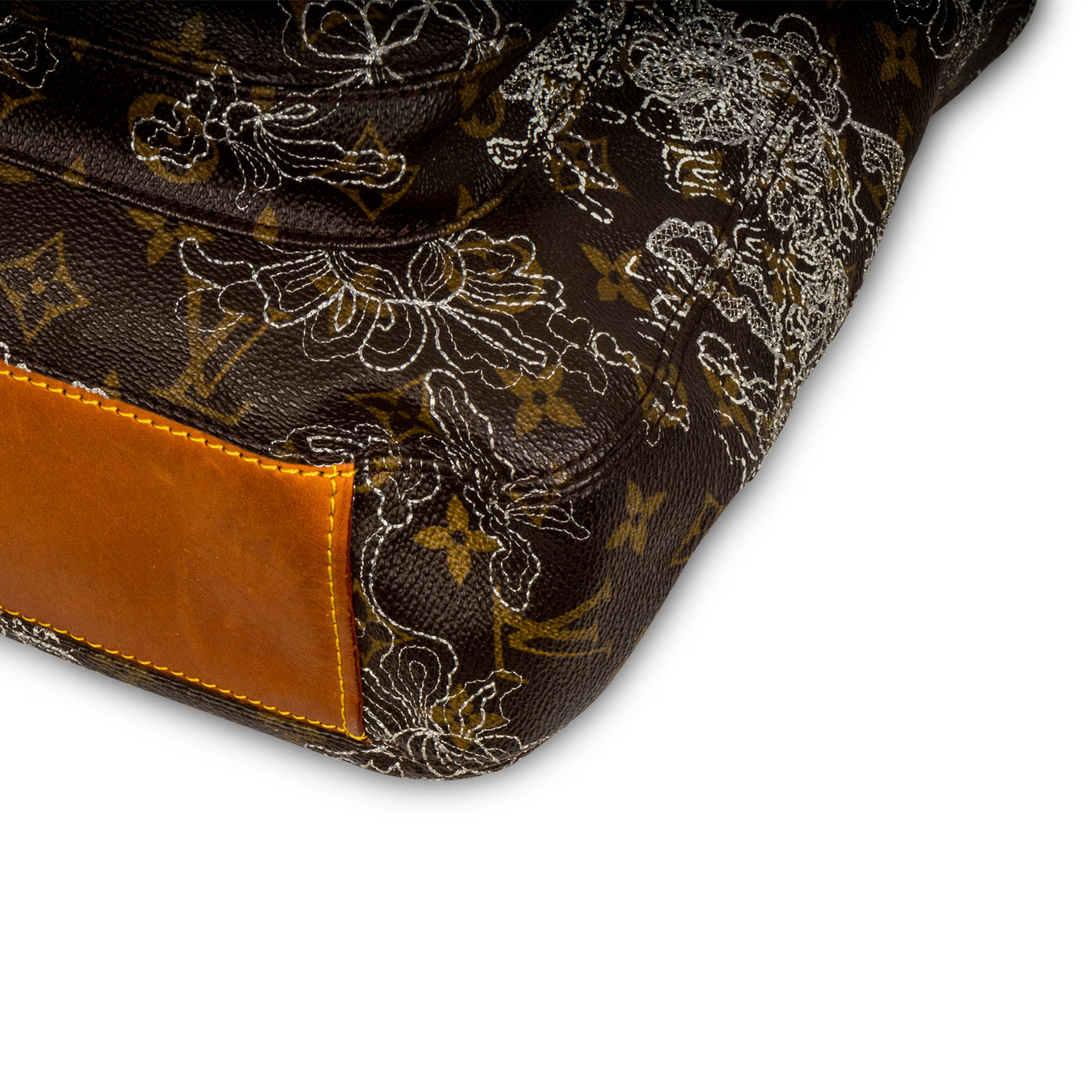 Large Shoulder Bag - Monogram Dentelle