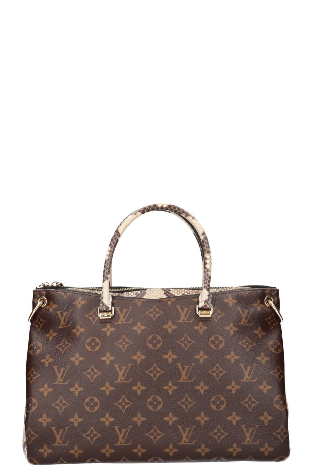 LOUIS VUITTON Pallas Tote MNG Python