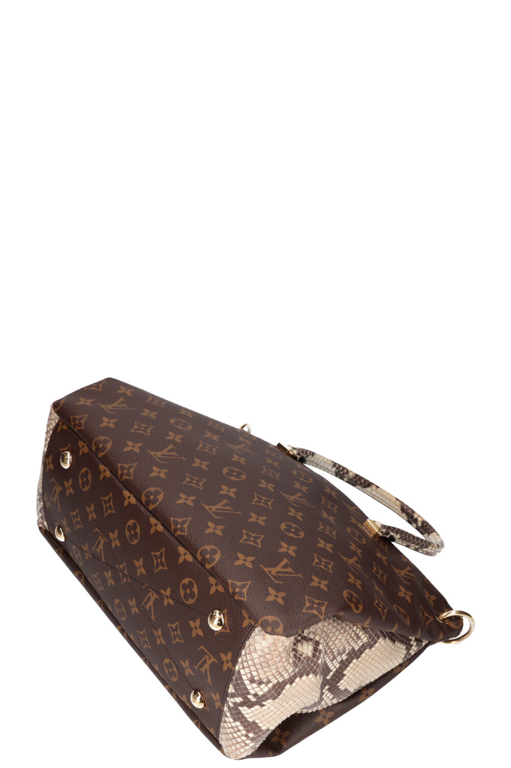 LOUIS VUITTON Pallas Tote MNG Python