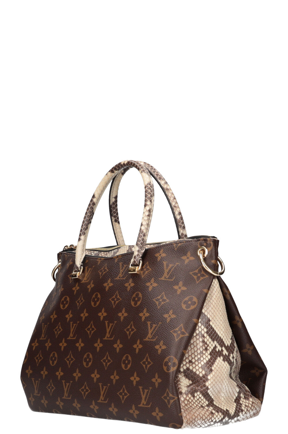 LOUIS VUITTON Pallas Tote MNG Python