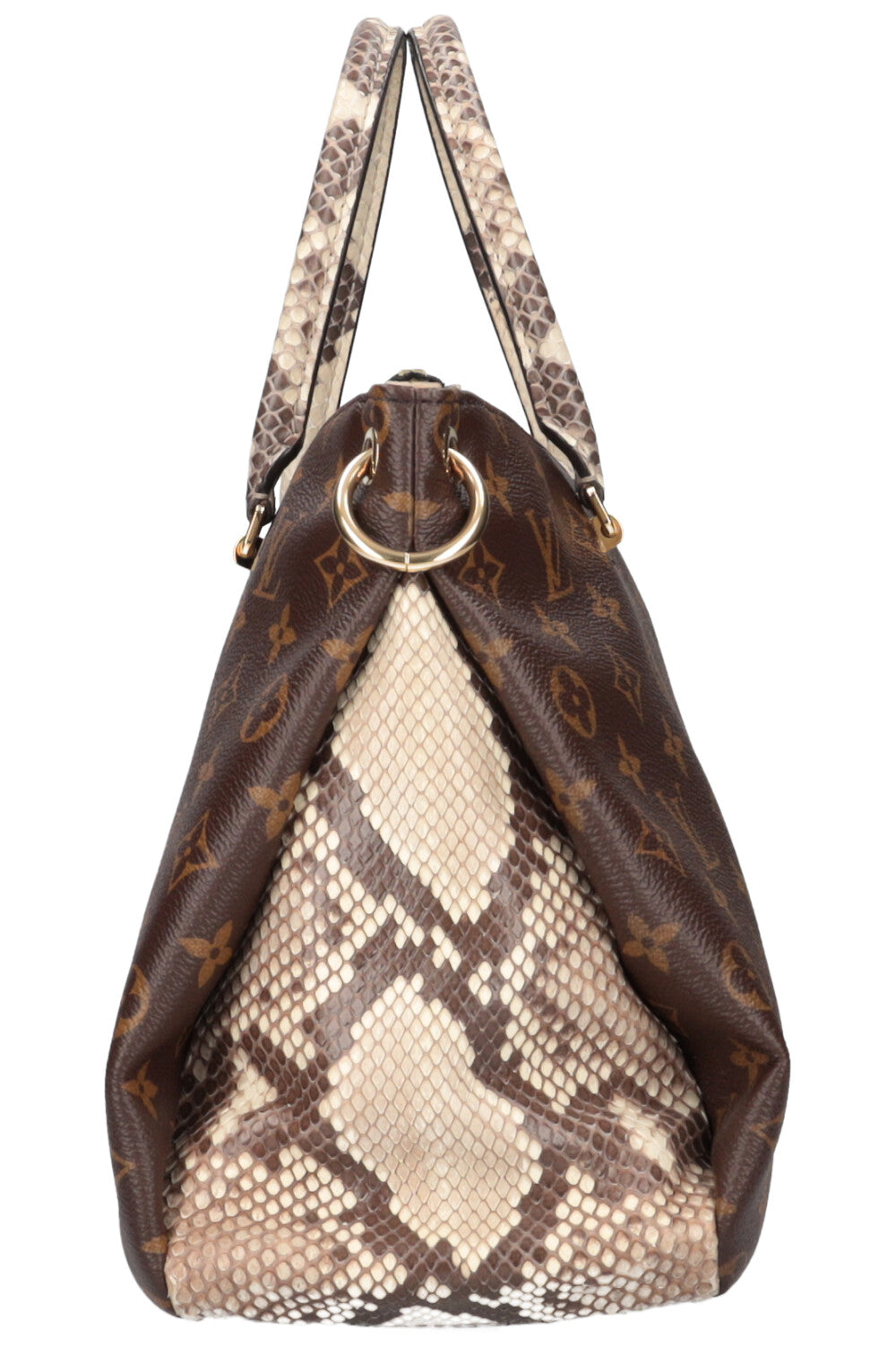 LOUIS VUITTON Pallas Tote MNG Python