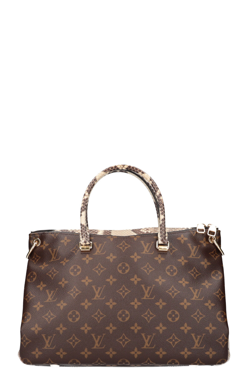 LOUIS VUITTON Pallas Tote MNG Python