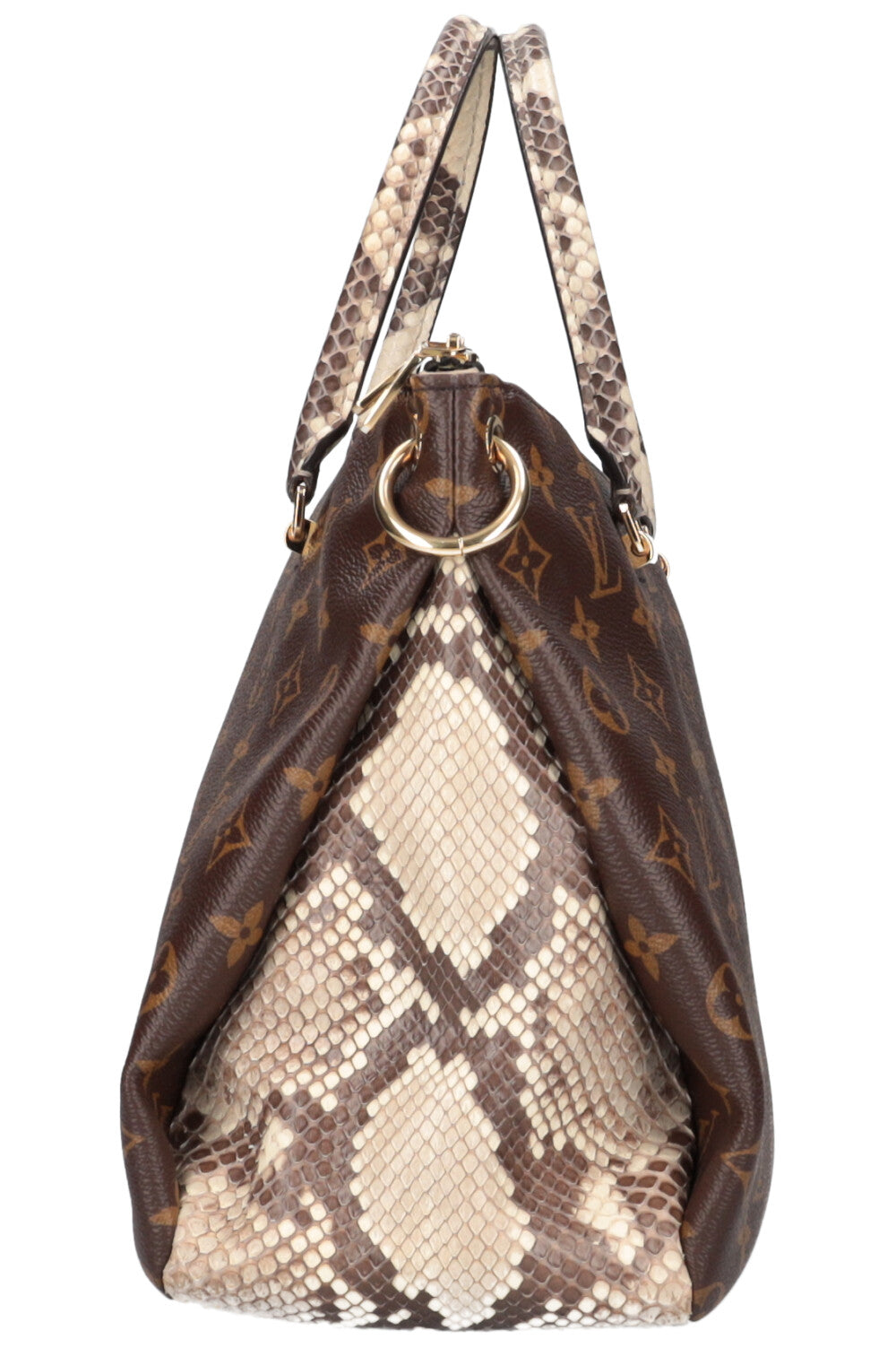 LOUIS VUITTON Pallas Tote MNG Python