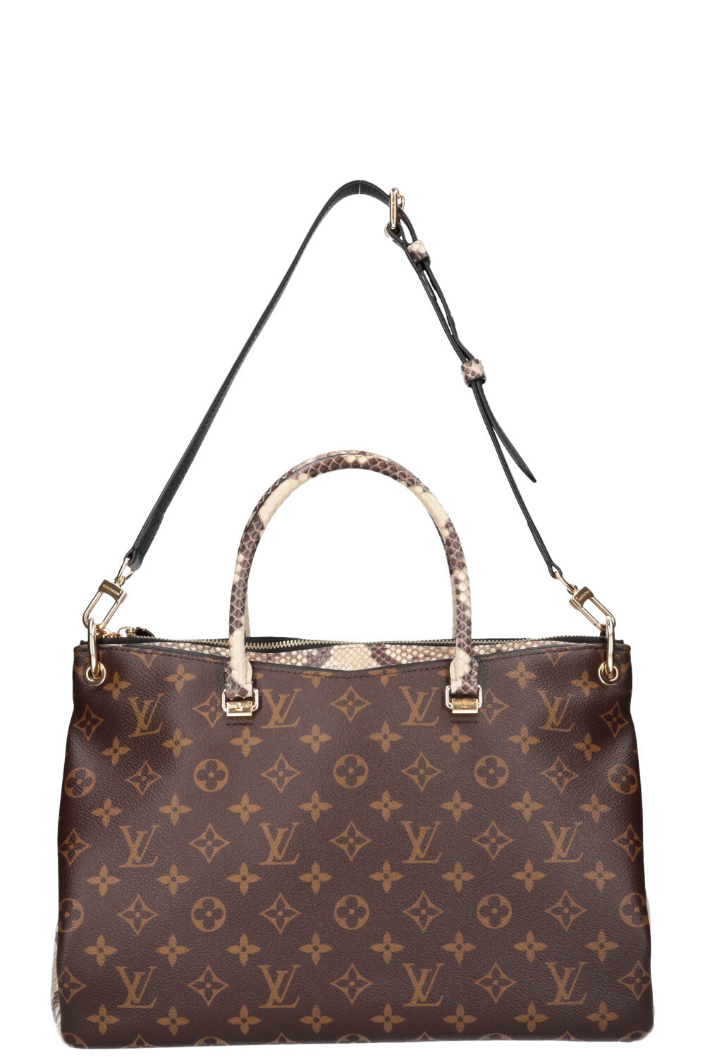 LOUIS VUITTON Pallas Tote MNG Python