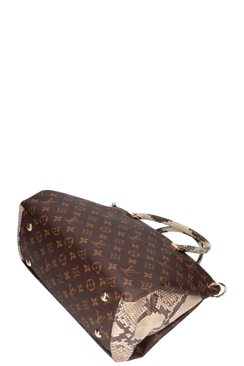 LOUIS VUITTON Pallas Tote MNG Python