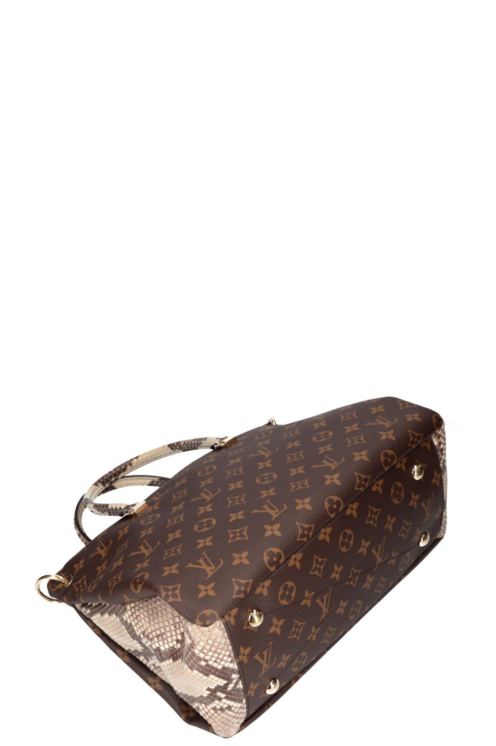 LOUIS VUITTON Pallas Tote MNG Python