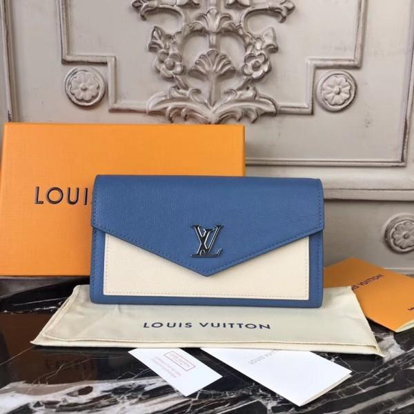 Louis Vuitton MyLockMe Wallet Bleu Jean