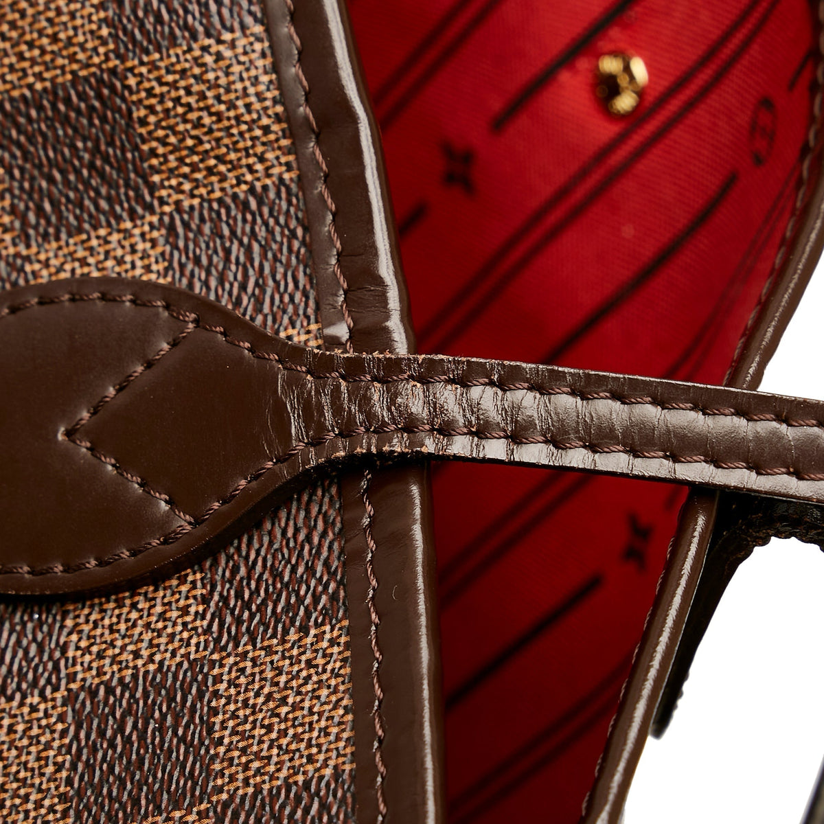 Louis Vuitton Neverfull MM Damier Ebene Canvas