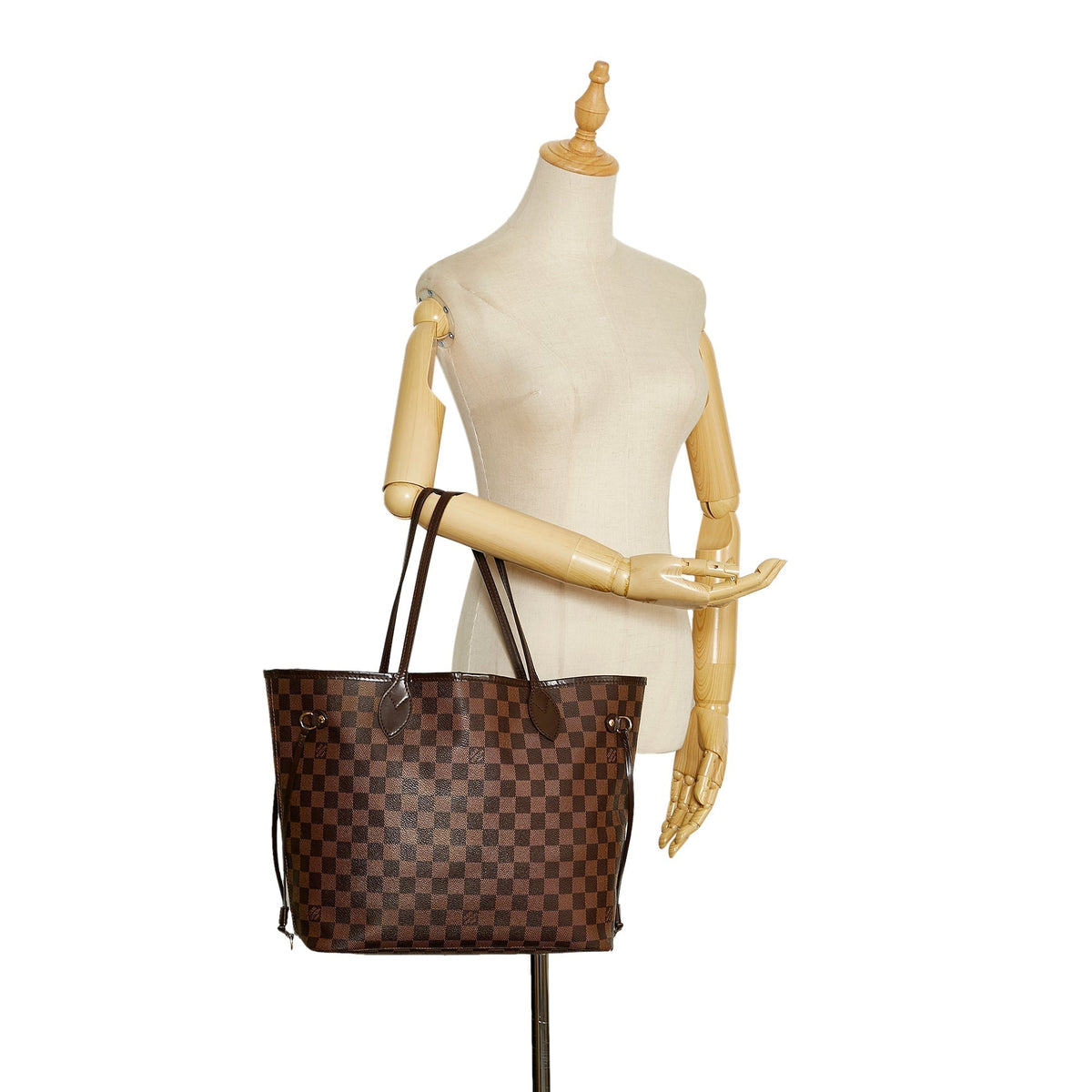 Louis Vuitton Neverfull MM Damier Ebene Canvas
