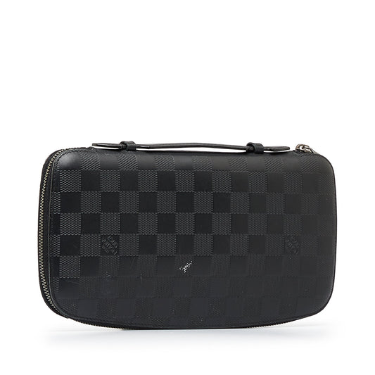 LOUIS VUITTON Damier Infini Atoll Organizer XL Long Wallets