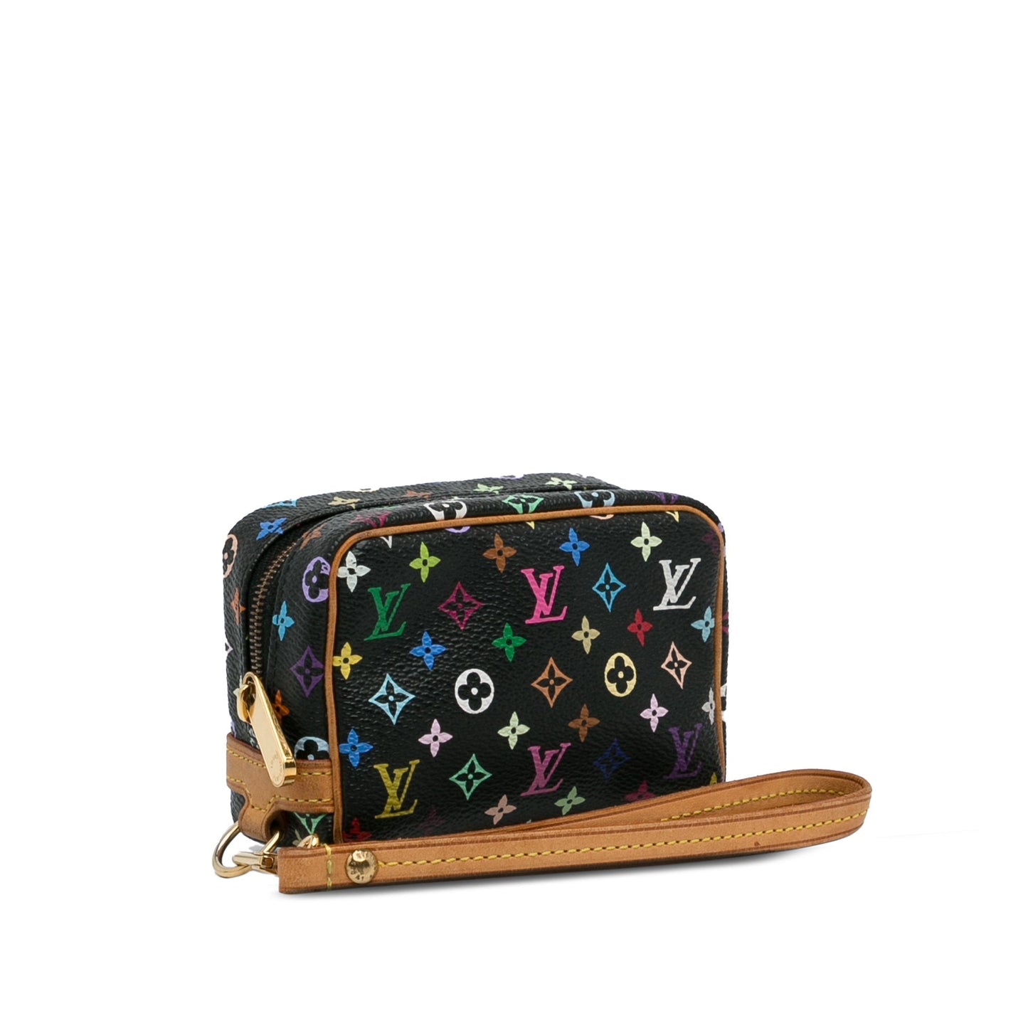 Black Louis Vuitton Monogram Multicolore Trousse Wapity Pouch