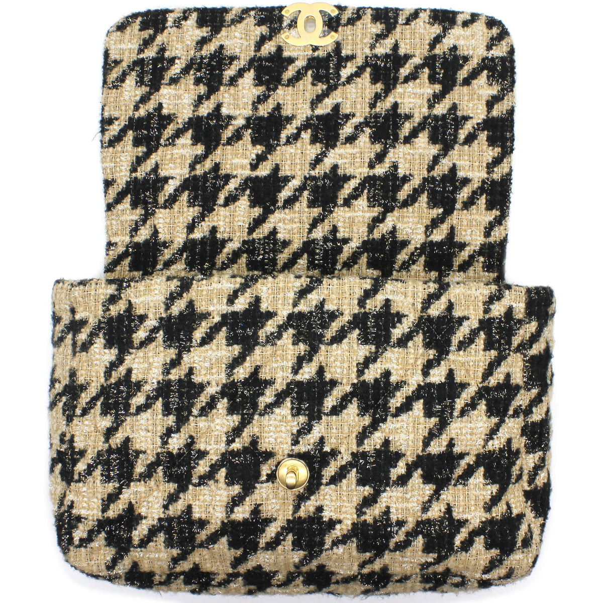 Chanel Quilted Maxi 19 Flap Fabric