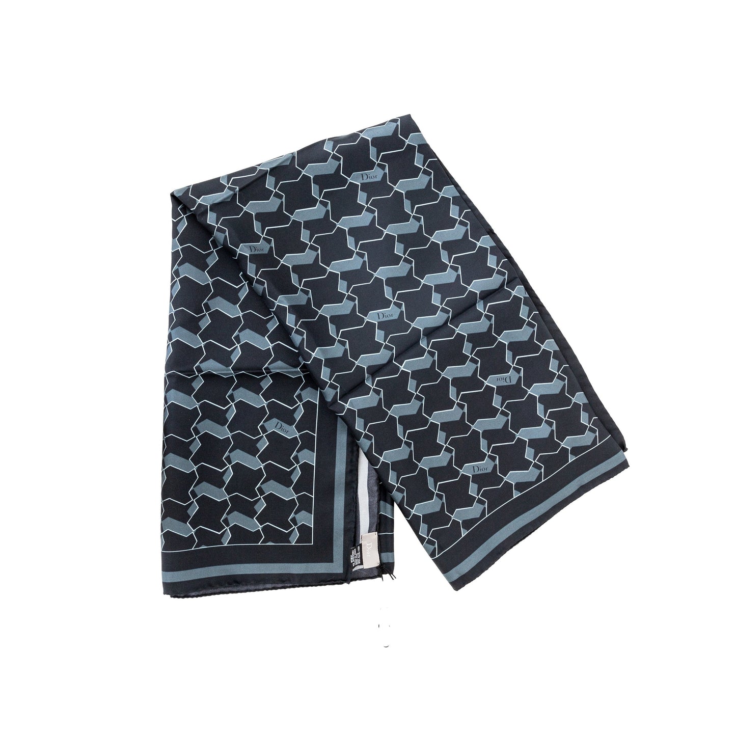 DIOR Dior Abstract Pattern Scarf