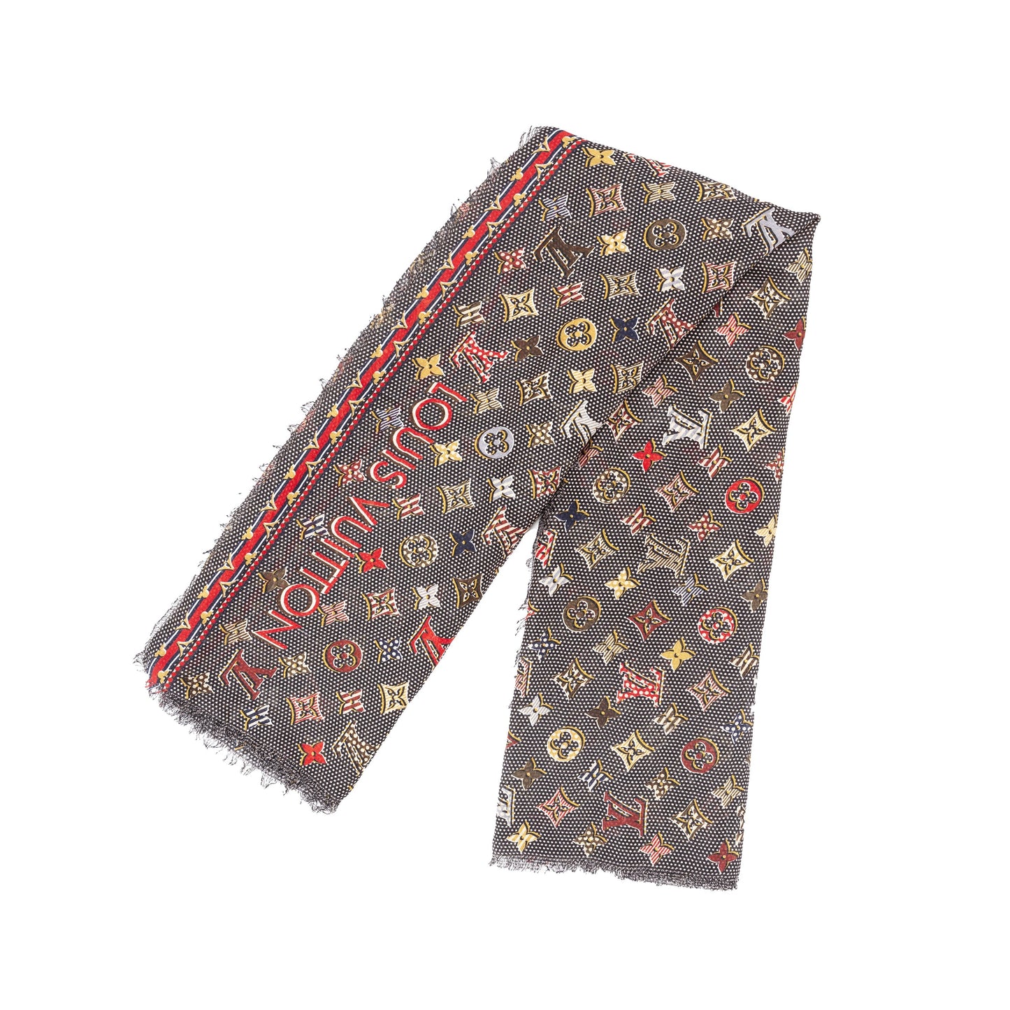 LOUIS VUITTON Louis Vuitton Giant Pop Monogram Scarf