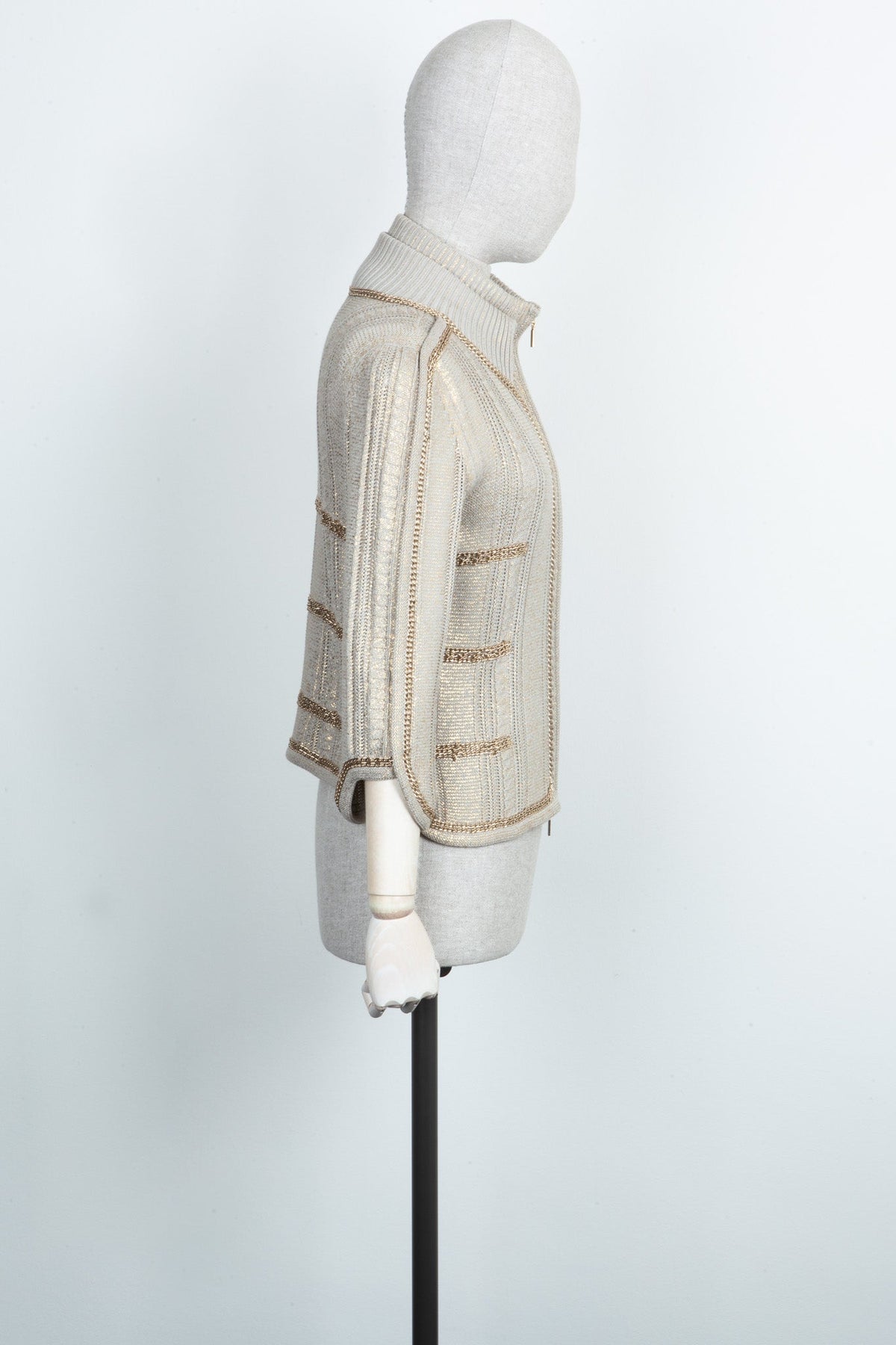 CHANEL Knit with Chains Gold 08 Printemps