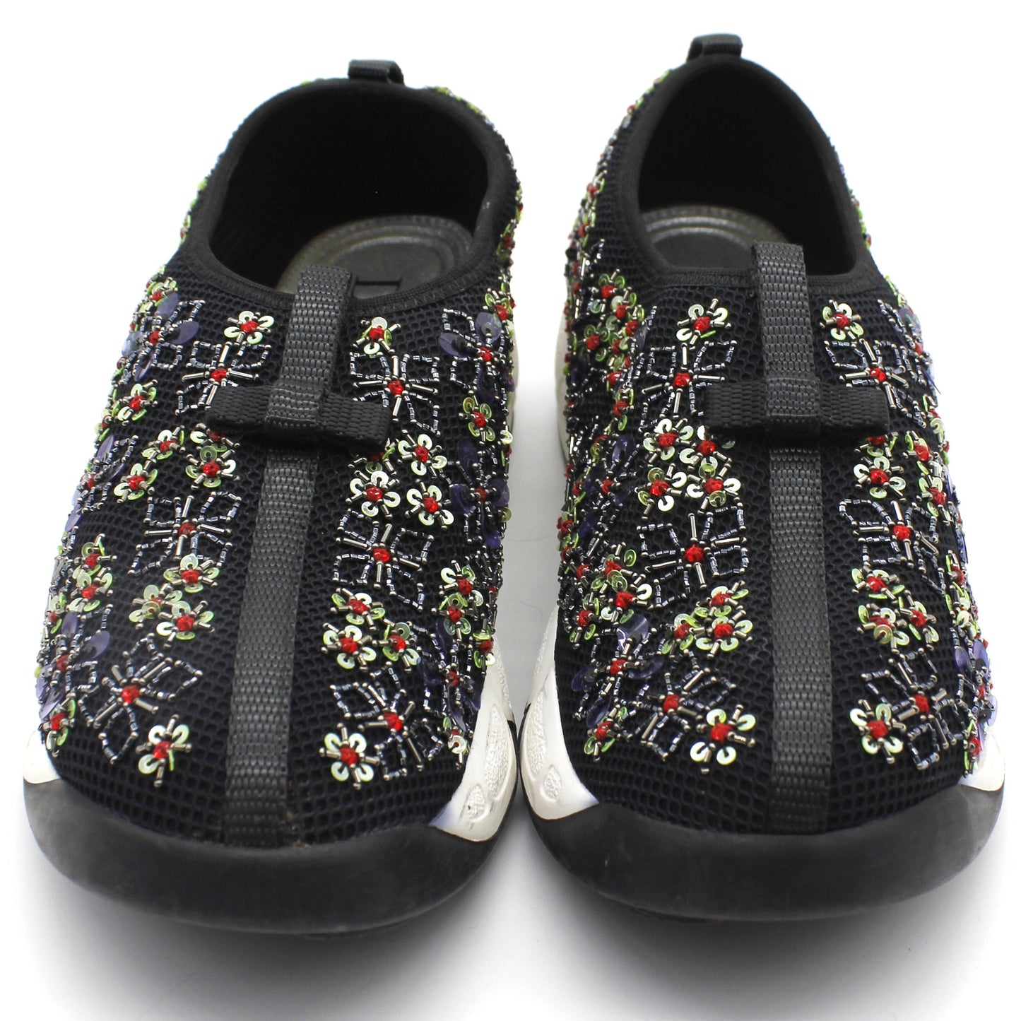 Dior Black Mesh Fusion Embellished Sneaker 38