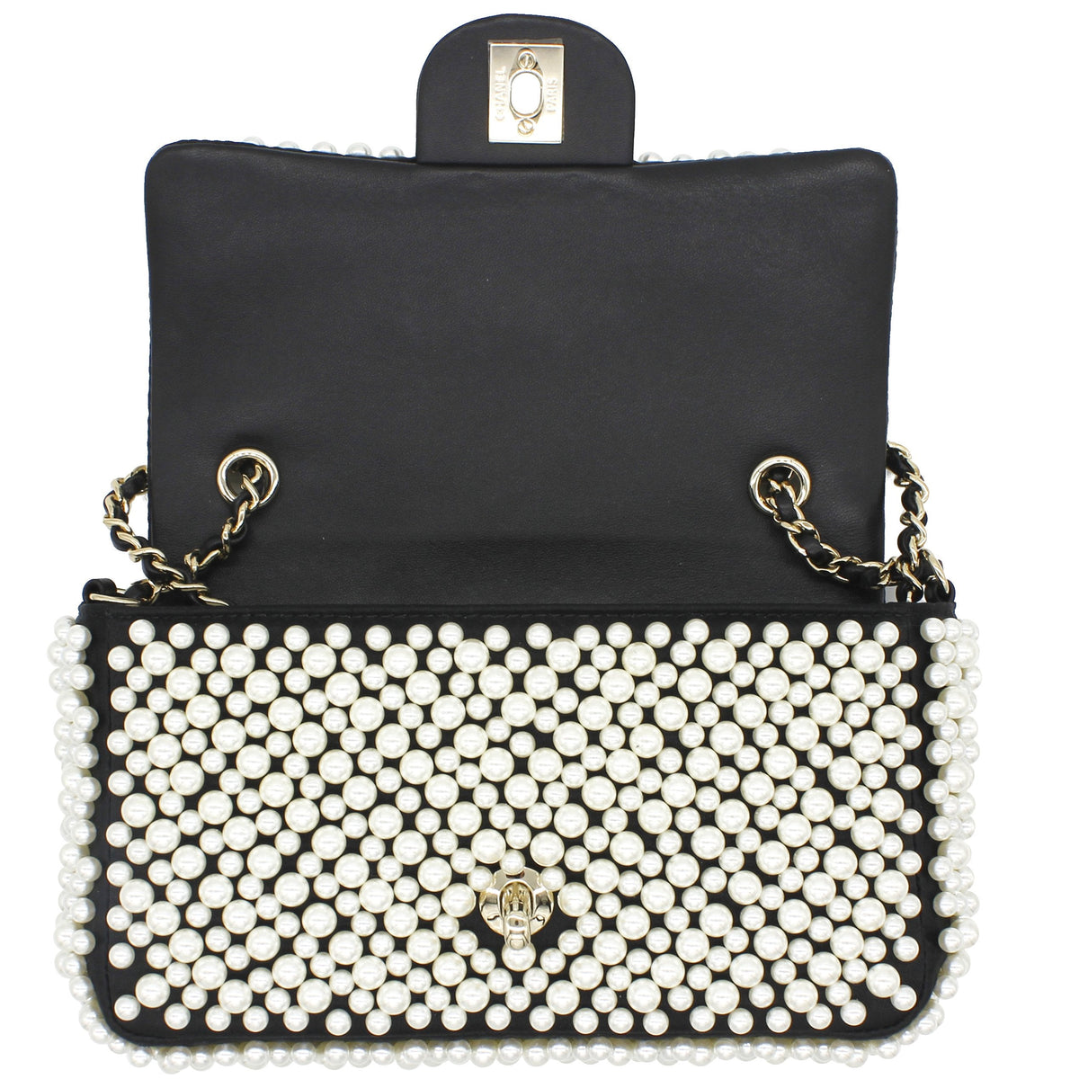Chanel Pearly Mini Classic Flap Bag