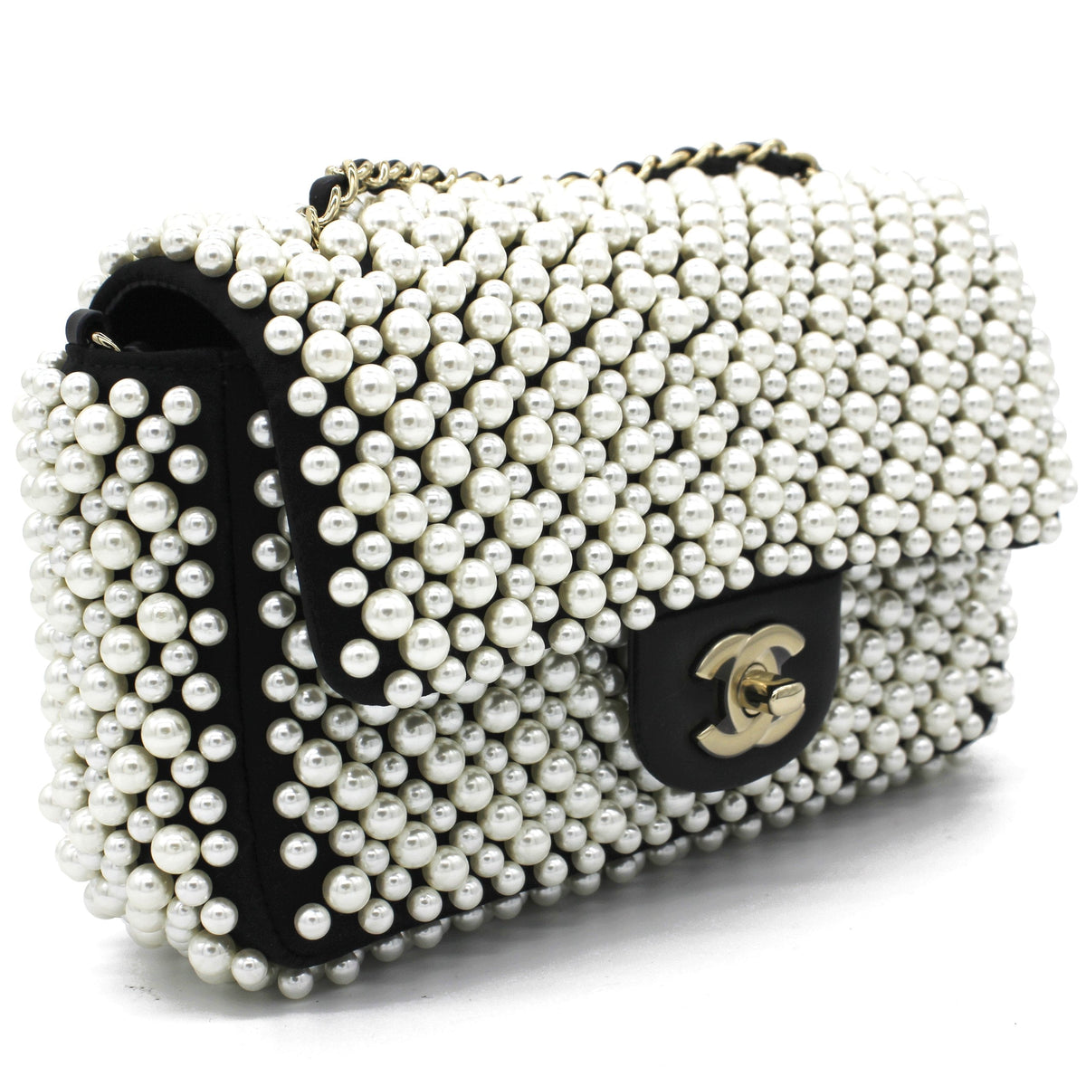 Chanel Pearly Mini Classic Flap Bag