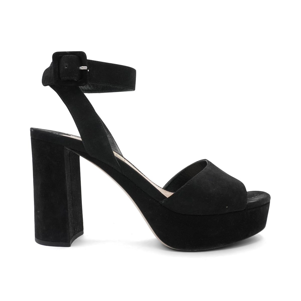 Miu Miu Block Heel Sandals - Women's 37