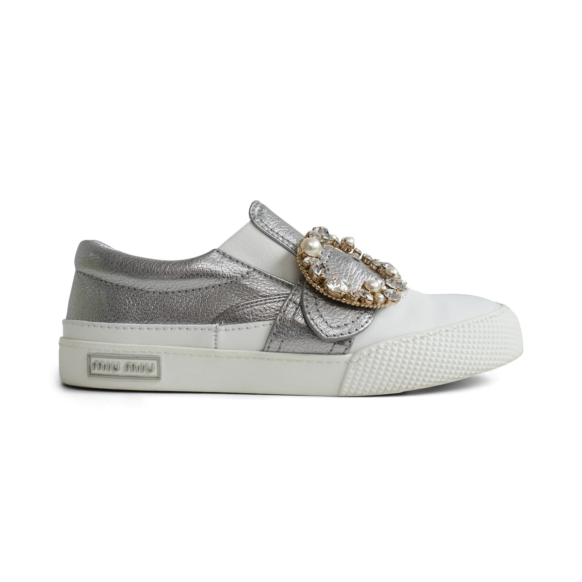 Miu Miu Slip-On Sneakers - Women's 37