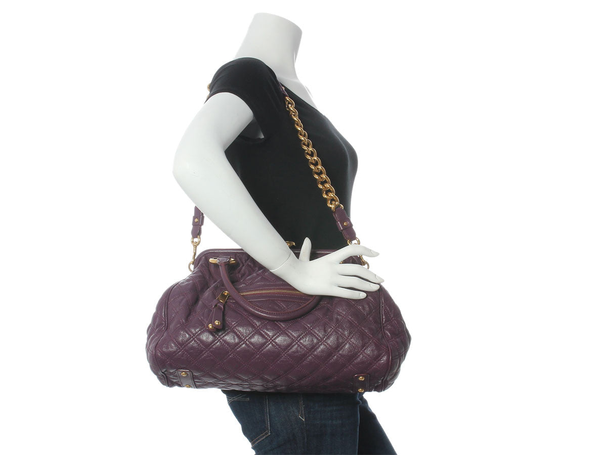 Marc Jacobs Aubergine Stam