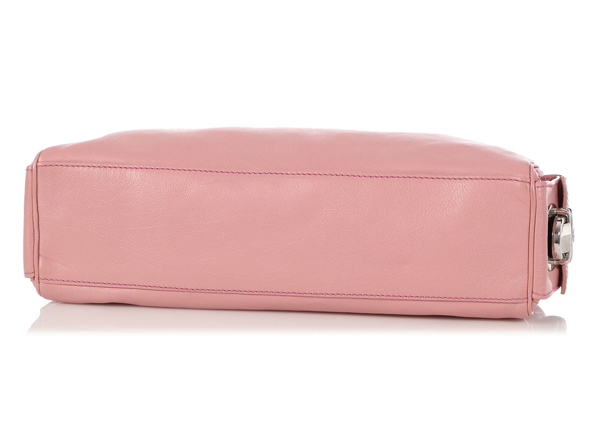 Marc Jacobs Rose Quartz Calfskin Wonder Bag