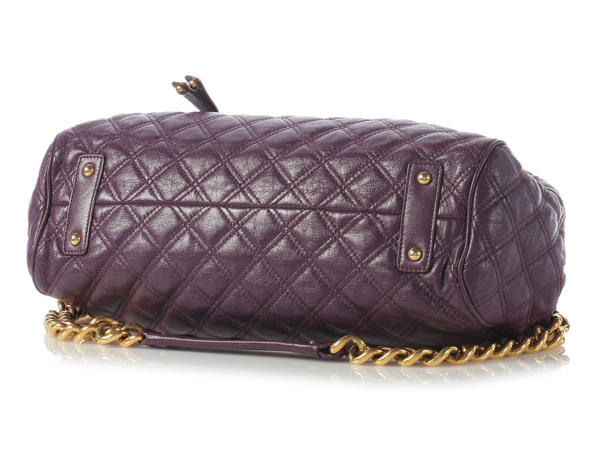Marc Jacobs Aubergine Stam