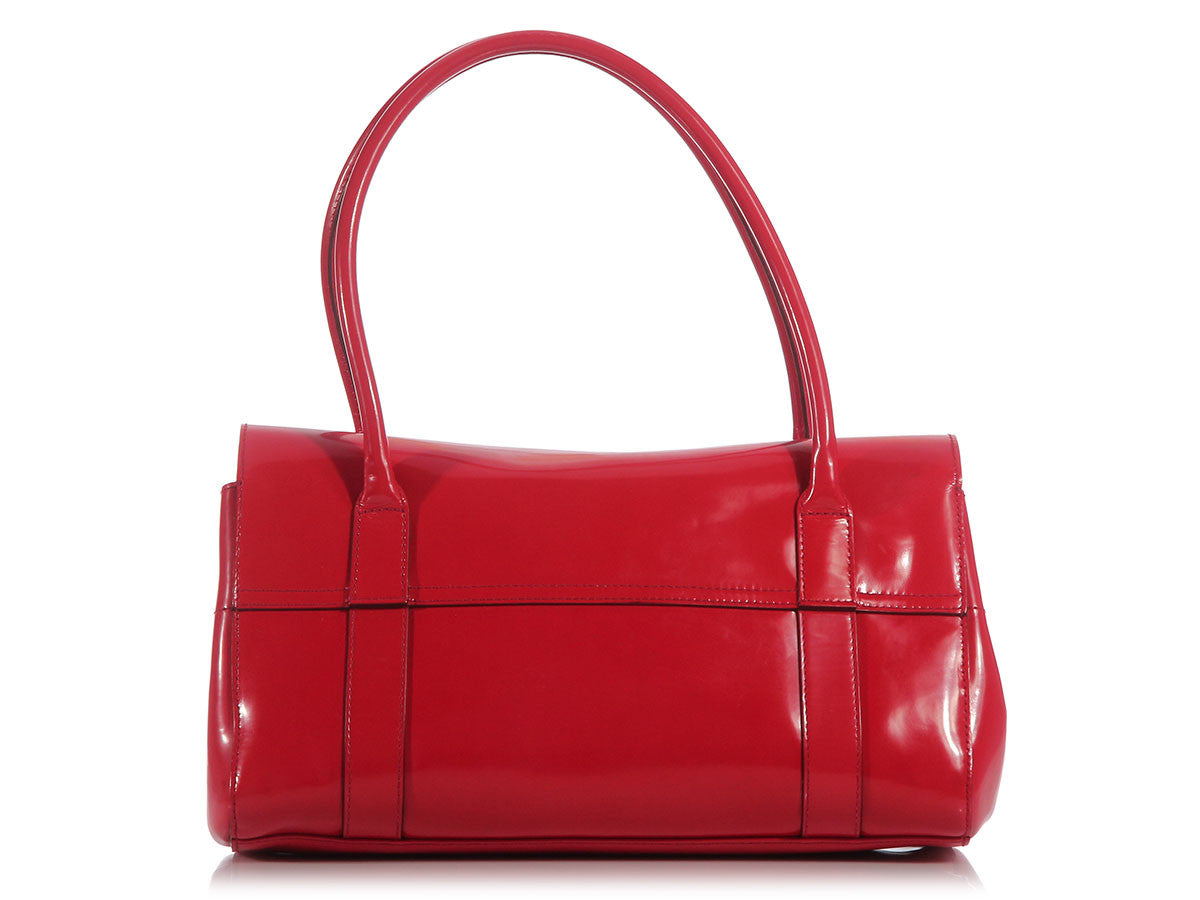 Mulberry Red Bayswater Shoulder Bag
