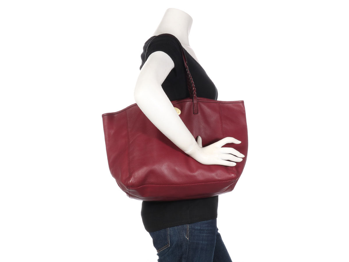 Mulberry Burgundy Dorset Tote