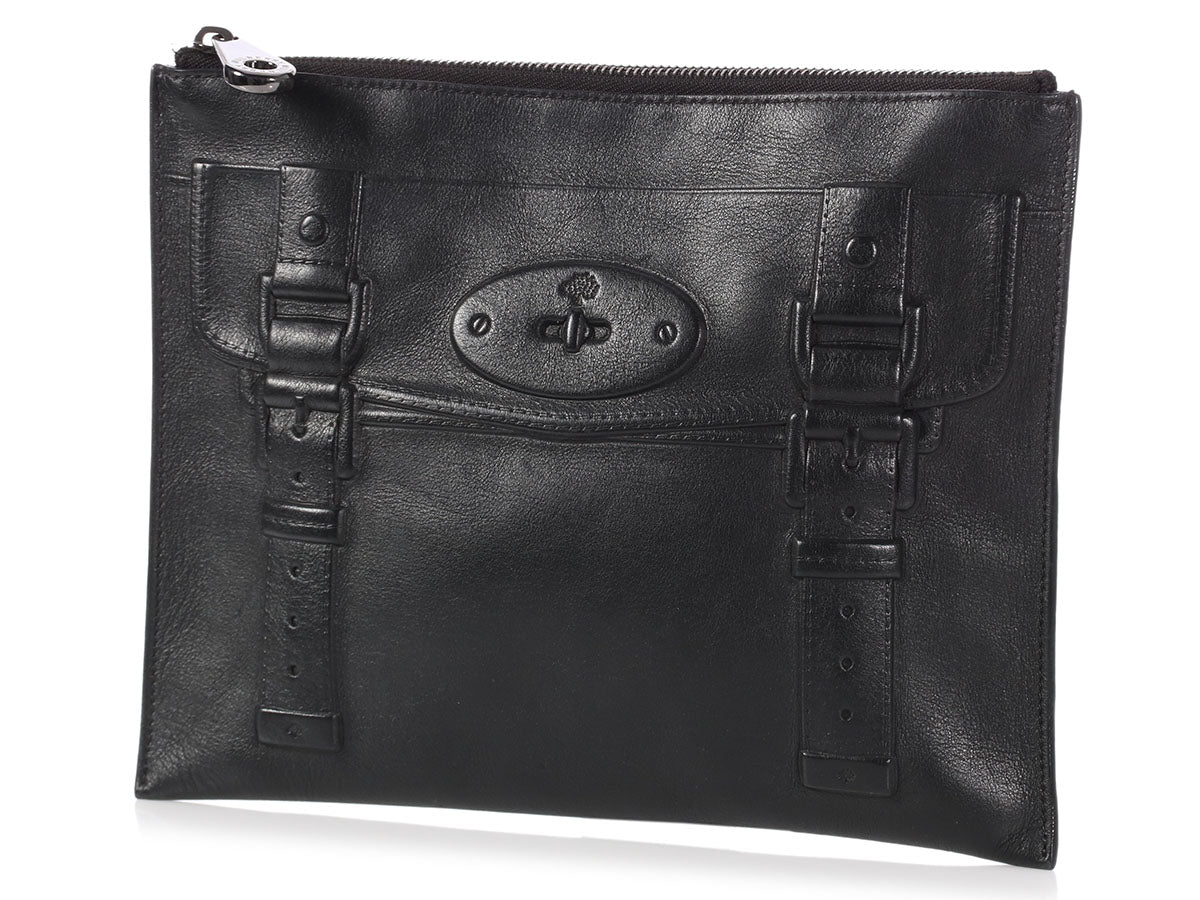 Mulberry Black Maisie Pouch