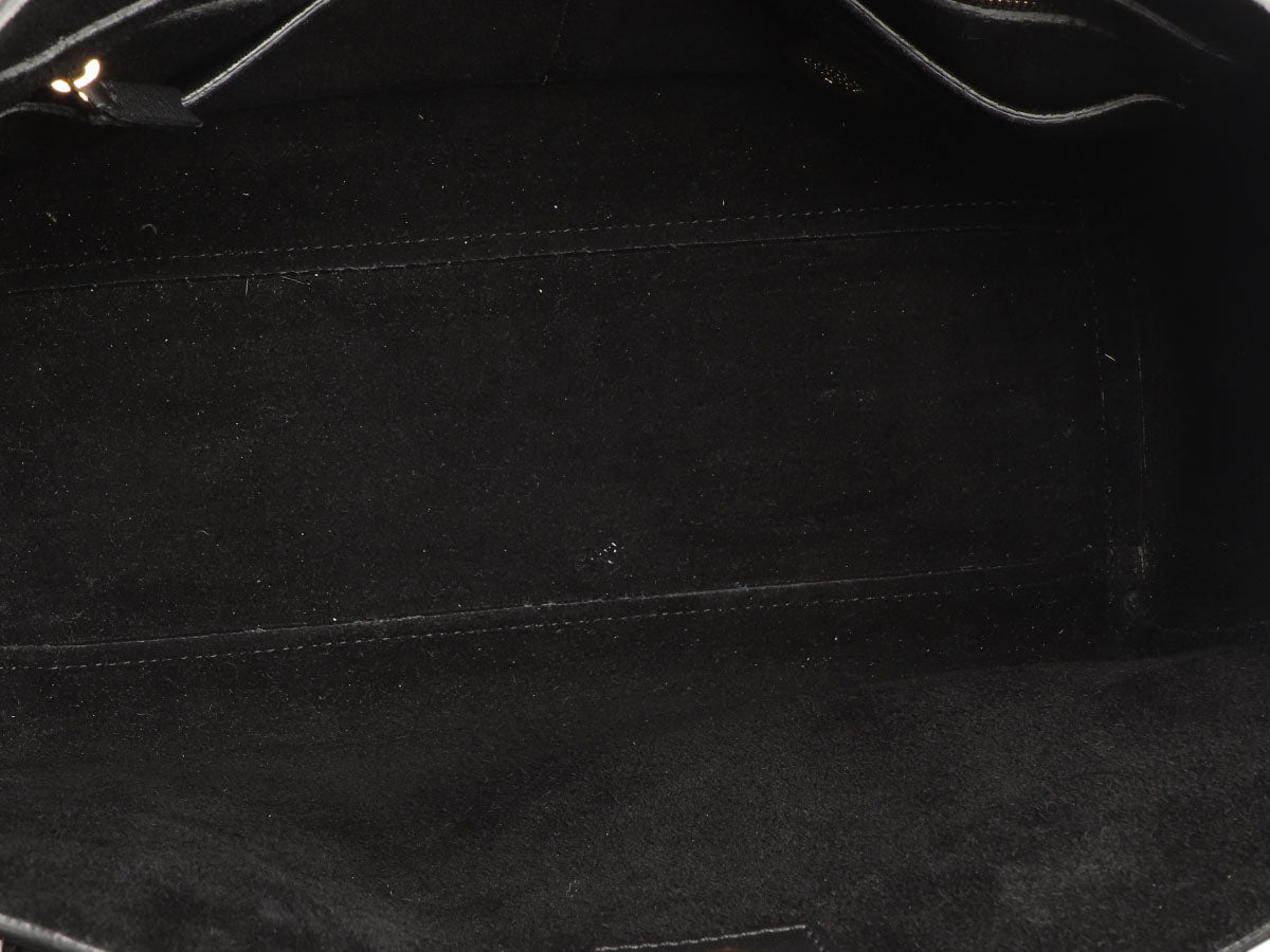 Mulberry Small Black Willow Tote