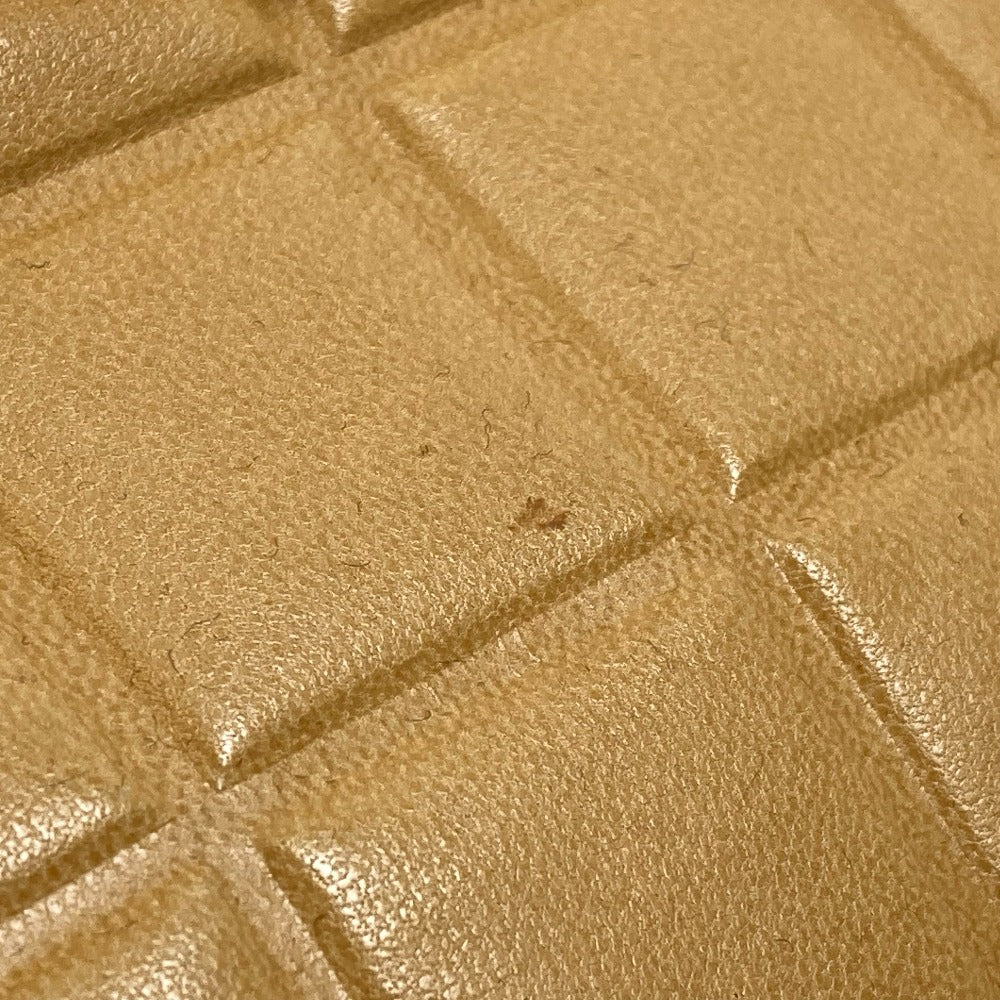 CHANEL Tote Bag A17809 Calfskin beige CCCOCO Mark Chocolate bar Women Used