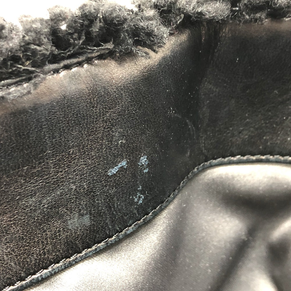 CHANEL Tote Bag A47155 Plastics black Funny Tweed